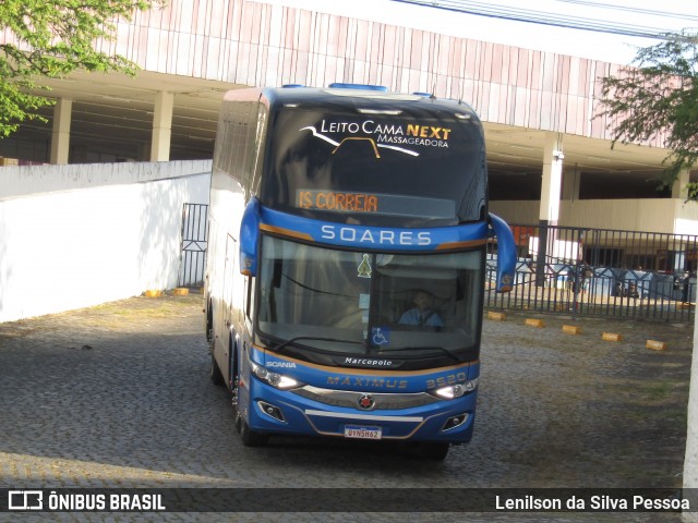 Soares Turismo e Fretamento 3520 na cidade de Caruaru, Pernambuco, Brasil, por Lenilson da Silva Pessoa. Número da foto: #13220138.