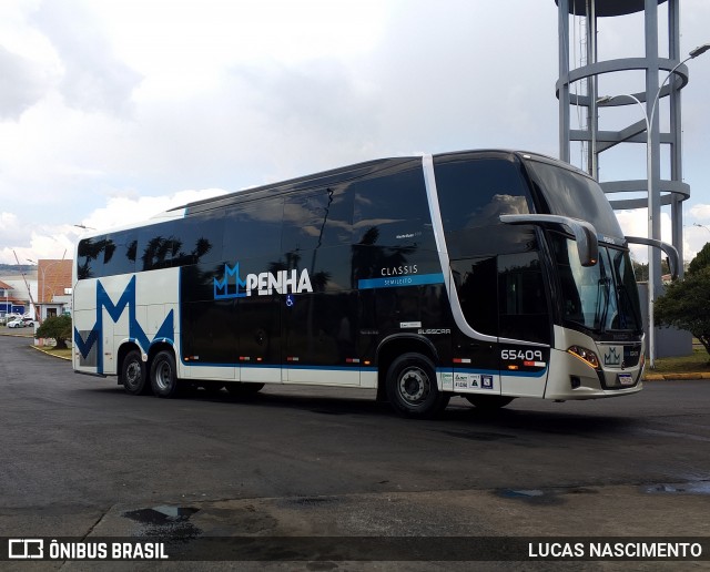 Empresa de Ônibus Nossa Senhora da Penha 65409 na cidade de Lages, Santa Catarina, Brasil, por LUCAS NASCIMENTO. Número da foto: #13219841.