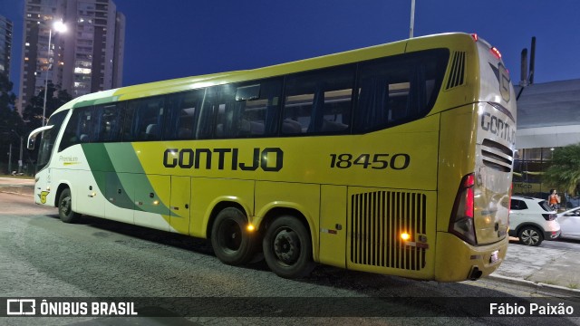 Empresa Gontijo de Transportes 18450 na cidade de Jundiaí, São Paulo, Brasil, por Fábio Paixão. Número da foto: #13219869.