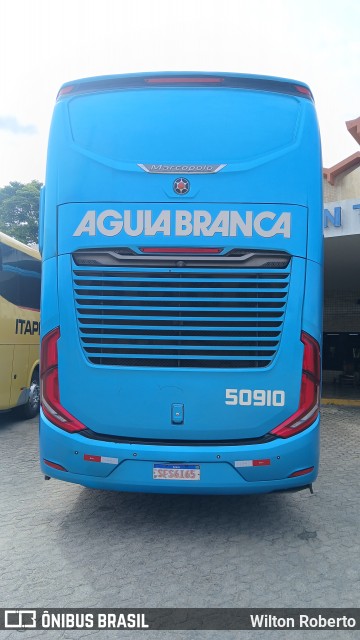 Viação Águia Branca 50910 na cidade de Governador Valadares, Minas Gerais, Brasil, por Wilton Roberto. Número da foto: #13218331.