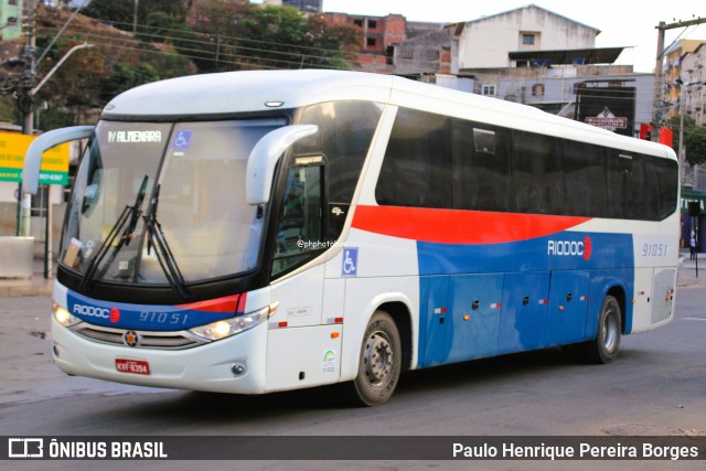 Viação Riodoce 91051 na cidade de Caratinga, Minas Gerais, Brasil, por Paulo Henrique Pereira Borges. Número da foto: #13219636.