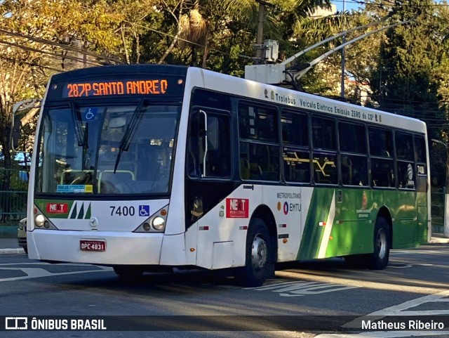 Next Mobilidade - ABC Sistema de Transporte 7400 na cidade de São Bernardo do Campo, São Paulo, Brasil, por Matheus Ribeiro. Número da foto: #13220881.