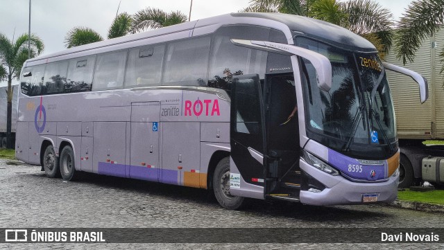 Rota Transportes Rodoviários 8595 na cidade de Escada, Pernambuco, Brasil, por Davi Novais. Número da foto: #13219349.