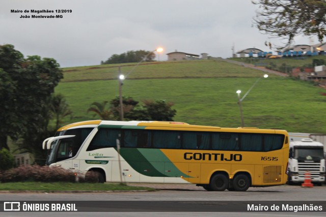 Empresa Gontijo de Transportes 16515 na cidade de João Monlevade, Minas Gerais, Brasil, por Mairo de Magalhães. Número da foto: #13219308.