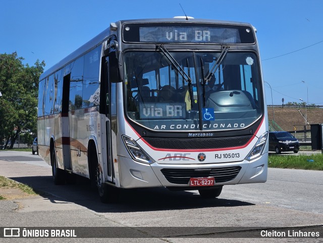 Auto Viação ABC RJ 105.013 na cidade de São Gonçalo, Rio de Janeiro, Brasil, por Cleiton Linhares. Número da foto: #13220966.