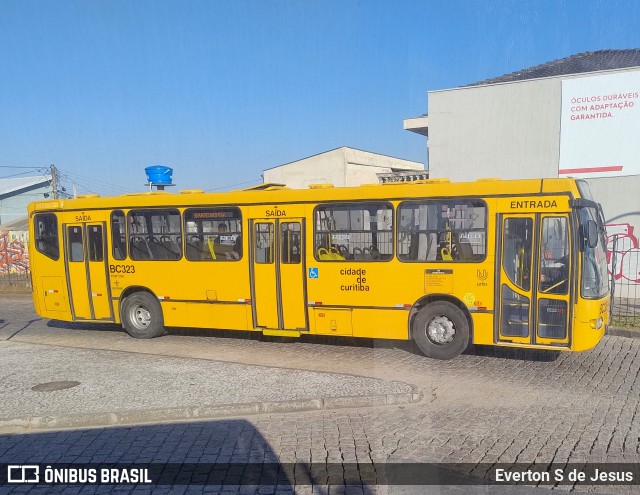 Transporte Coletivo Glória BC323 na cidade de Curitiba, Paraná, Brasil, por Everton S de Jesus. Número da foto: #13219943.