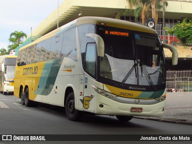 Empresa Gontijo de Transportes 21270 na cidade de Belo Horizonte, Minas Gerais, Brasil, por Jonatas Costa da Mata. Número da foto: #13219890.