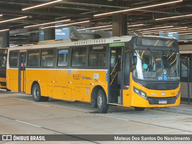 Real Auto Ônibus A41083 na cidade de Rio de Janeiro, Rio de Janeiro, Brasil, por Mateus Dos Santos Do Nascimento. Número da foto: #13218577.