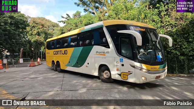 Empresa Gontijo de Transportes 18355 na cidade de São Paulo, São Paulo, Brasil, por Fábio Paixão. Número da foto: #13218645.