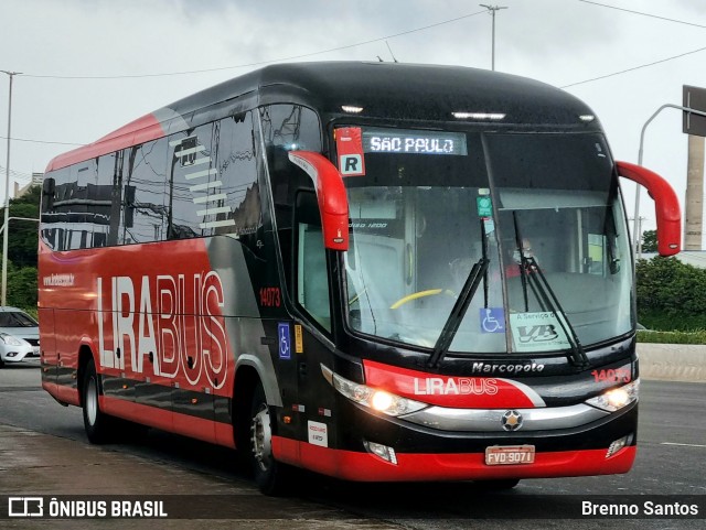 Lirabus 14073 na cidade de São Paulo, São Paulo, Brasil, por Brenno Santos. Número da foto: #13218366.