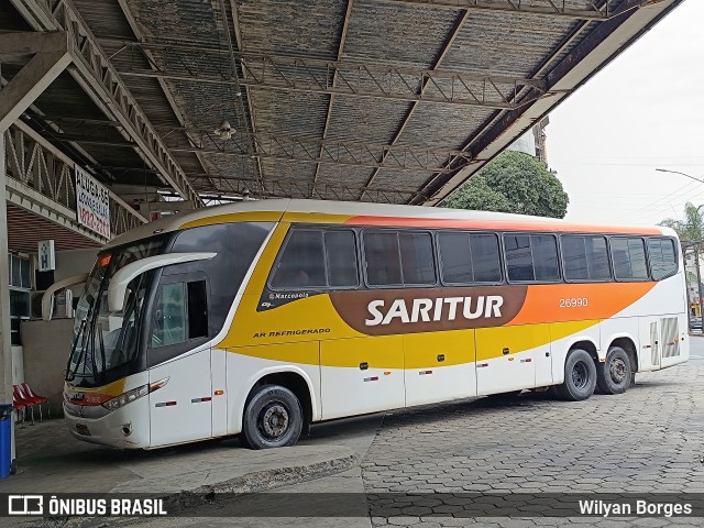 Saritur - Santa Rita Transporte Urbano e Rodoviário 26990 na cidade de Ipatinga, Minas Gerais, Brasil, por Wilyan Borges . Número da foto: #13218274.
