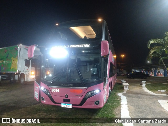 Eucatur - Empresa União Cascavel de Transportes e Turismo 6014 na cidade de Ji-Paraná, Rondônia, Brasil, por Gian Lucas  Santana Zardo. Número da foto: #13218751.