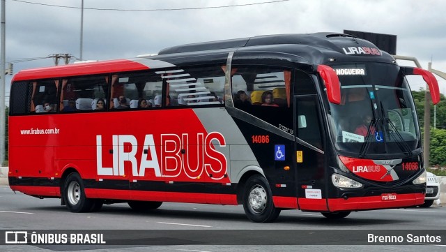 Lirabus 14086 na cidade de São Paulo, São Paulo, Brasil, por Brenno Santos. Número da foto: #13219402.