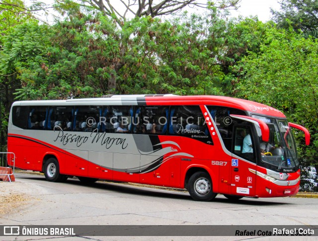 Empresa de Ônibus Pássaro Marron 5827 na cidade de São Paulo, São Paulo, Brasil, por Rafael Cota. Número da foto: #13218525.