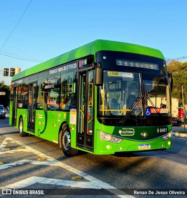 Transunião Transportes 5 6401 na cidade de São Paulo, São Paulo, Brasil, por Renan De Jesus Oliveira. Número da foto: #13220941.