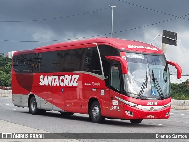 Viação Santa Cruz 24319 na cidade de São Paulo, São Paulo, Brasil, por Brenno Santos. Número da foto: #13221251.