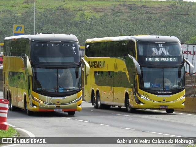Viação Nova Itapemirim 40386 na cidade de Aparecida, São Paulo, Brasil, por Gabriel Oliveira Caldas da Nobrega. Número da foto: #13219059.