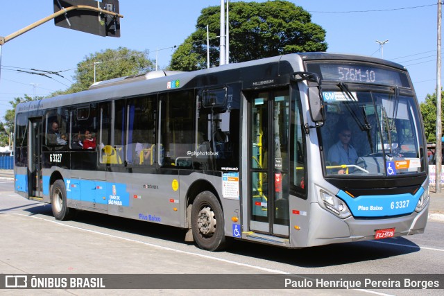 Viação Paratodos > São Jorge > Metropolitana São Paulo > Mobibrasil 6 3327 na cidade de São Paulo, São Paulo, Brasil, por Paulo Henrique Pereira Borges. Número da foto: #13219596.