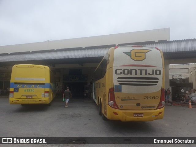 Empresa Gontijo de Transportes 21460 na cidade de Venda Nova do Imigrante, Espírito Santo, Brasil, por Emanuel Sócrates. Número da foto: #13218479.