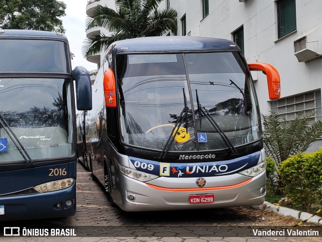 Viação União 009 na cidade de São Lourenço, Minas Gerais, Brasil, por Vanderci Valentim. Número da foto: #13218724.
