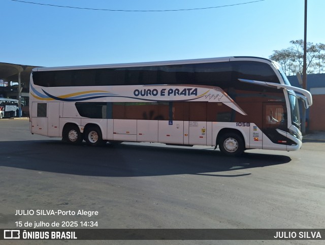 Viação Ouro e Prata 1058 na cidade de Porto Alegre, Rio Grande do Sul, Brasil, por JULIO SILVA. Número da foto: #13219735.