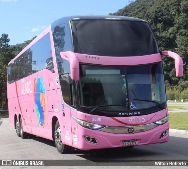 Novo Mundo Turismo 2800 na cidade de Teresópolis, Rio de Janeiro, Brasil, por Wilton Roberto. Número da foto: #13220300.