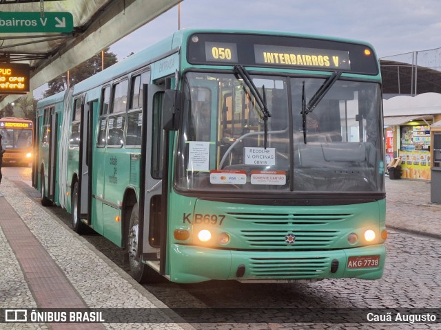 Viação Tamandaré KB697 na cidade de Curitiba, Paraná, Brasil, por Cauã Augusto. Número da foto: #13219486.