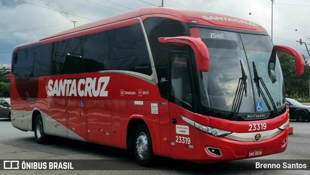 Viação Santa Cruz 23319 na cidade de São Paulo, São Paulo, Brasil, por Brenno Santos. Número da foto: #13219407.