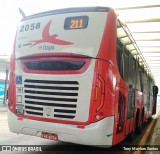 Itajaí Transportes Coletivos 2058 na cidade de Campinas, São Paulo, Brasil, por Tony Maykon Santos. Número da foto: #13218952.