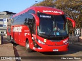Viação Santa Cruz 38025 na cidade de Três Corações, Minas Gerais, Brasil, por Fábio Mateus Tibúrcio. Número da foto: #13219257.