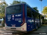 Viação Jacareí 44.867 na cidade de Mogi das Cruzes, São Paulo, Brasil, por Luiz Henrique. Número da foto: #13218512.