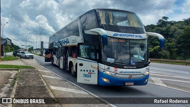 Empresa de Transportes Andorinha 7404 na cidade de São Paulo, São Paulo, Brasil, por Rafael Rodenas. Número da foto: #13221630.