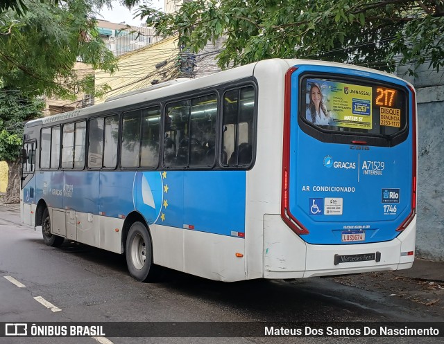 Viação Nossa Senhora das Graças A71529 na cidade de Rio de Janeiro, Rio de Janeiro, Brasil, por Mateus Dos Santos Do Nascimento. Número da foto: #13223814.