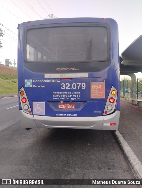 Transportes Capellini 32.079 na cidade de Campinas, São Paulo, Brasil, por Matheus Duarte Souza. Número da foto: #13223918.