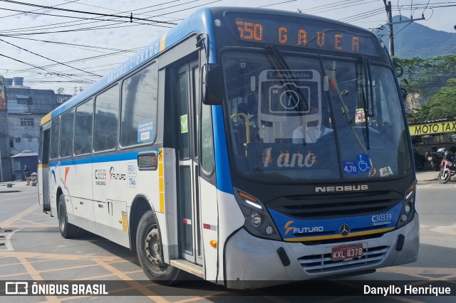 Transportes Futuro C30339 na cidade de Rio de Janeiro, Rio de Janeiro, Brasil, por Danyllo Henrique. Número da foto: #13223225.
