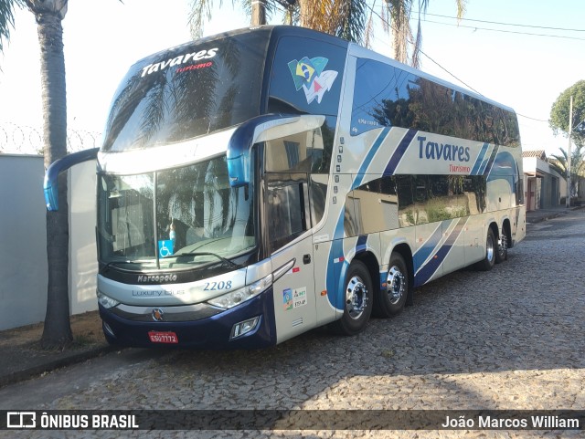 Tavares Turismo 2208 na cidade de Divinópolis, Minas Gerais, Brasil, por João Marcos William. Número da foto: #13223658.