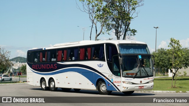 Reunidas Transportes Coletivos 24237 na cidade de Florianópolis, Santa Catarina, Brasil, por Francisco Ivano. Número da foto: #13224039.