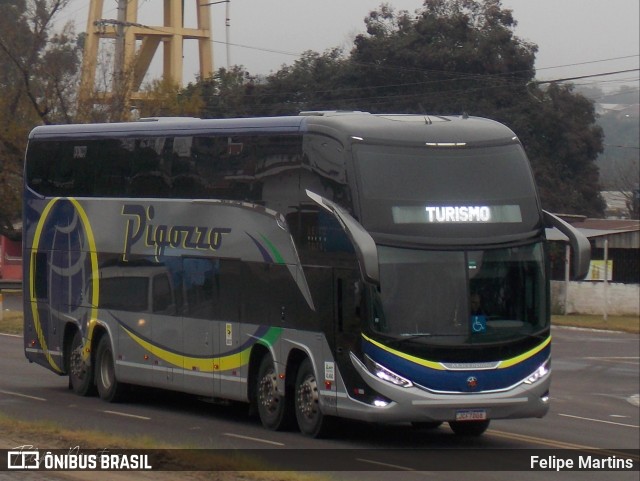 Pigozzo Turismo 2040 na cidade de Santana do Livramento, Rio Grande do Sul, Brasil, por Felipe Martins. Número da foto: #13221419.