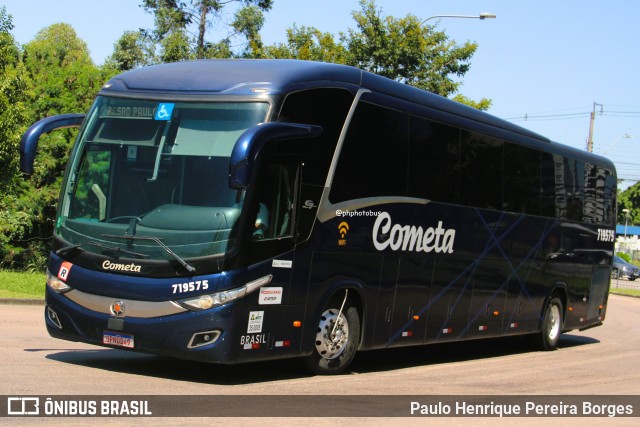 Viação Cometa 719575 na cidade de Curitiba, Paraná, Brasil, por Paulo Henrique Pereira Borges. Número da foto: #13223592.