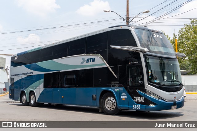 ETN - Enlaces Terrestres Nacionales 8168 na cidade de Gustavo A. Madero, Ciudad de México, México, por Juan Manuel Cruz. Número da foto: #13221397.