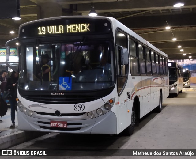 Del Rey Transportes 859 na cidade de Carapicuíba, São Paulo, Brasil, por Matheus dos Santos Araújo. Número da foto: #13222327.