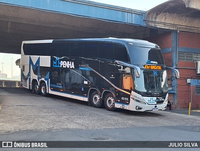 Empresa de Ônibus Nossa Senhora da Penha 65105 na cidade de Porto Alegre, Rio Grande do Sul, Brasil, por JULIO SILVA. Número da foto: #13221813.