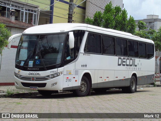 Decdil Turismo 2193 na cidade de Praia Grande, São Paulo, Brasil, por Mark 12. Número da foto: #13223571.