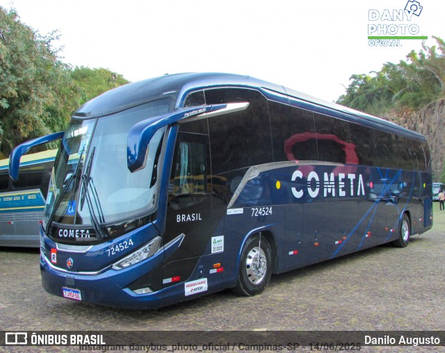 Viação Cometa 724524 na cidade de Campinas, São Paulo, Brasil, por Danilo Augusto. Número da foto: #13222720.