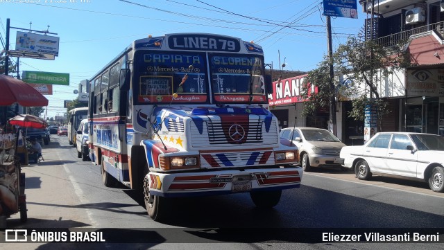 San Miguel SA - Linea 79 2003 na cidade de San Lorenzo, Central, Paraguai, por Eliezzer Villasanti Berni. Número da foto: #13223561.