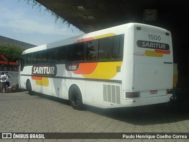 Saritur - Santa Rita Transporte Urbano e Rodoviário 1500 na cidade de Belo Horizonte, Minas Gerais, Brasil, por Paulo Henrique Coelho Correa. Número da foto: #13222537.