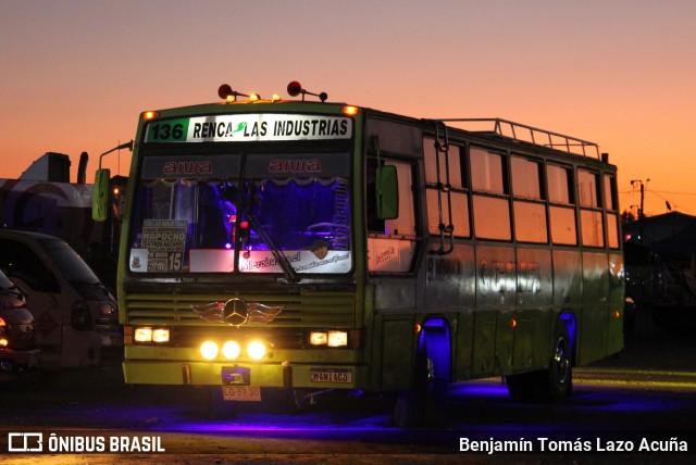 Autobuses sin identificación - Chile EL MANIACO na cidade de La Pintana, Santiago, Metropolitana de Santiago, Chile, por Benjamín Tomás Lazo Acuña. Número da foto: #13223835.