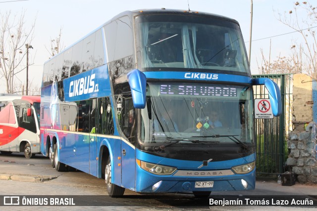 Cikbus HZXT99 na cidade de Estación Central, Santiago, Metropolitana de Santiago, Chile, por Benjamín Tomás Lazo Acuña. Número da foto: #13224152.