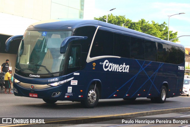 Viação Cometa 719513 na cidade de Rio de Janeiro, Rio de Janeiro, Brasil, por Paulo Henrique Pereira Borges. Número da foto: #13223619.