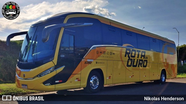 Rota do Ouro Transportes Ltda 1010 na cidade de Tucuruí, Pará, Brasil, por Nikolas Henderson. Número da foto: #13223232.